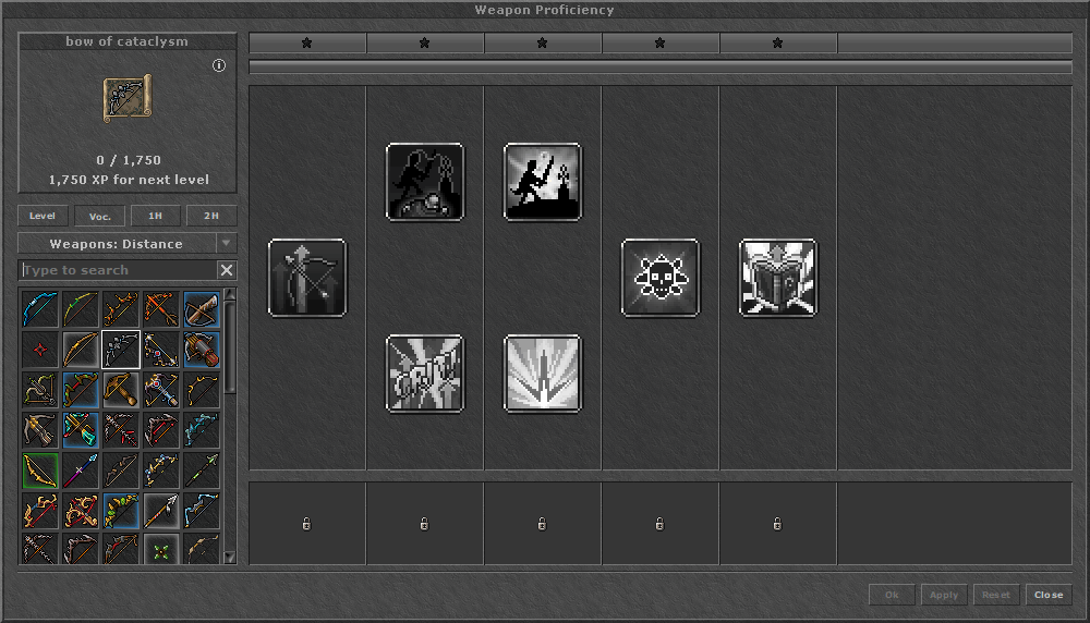 Weapon Proficiency Paladin