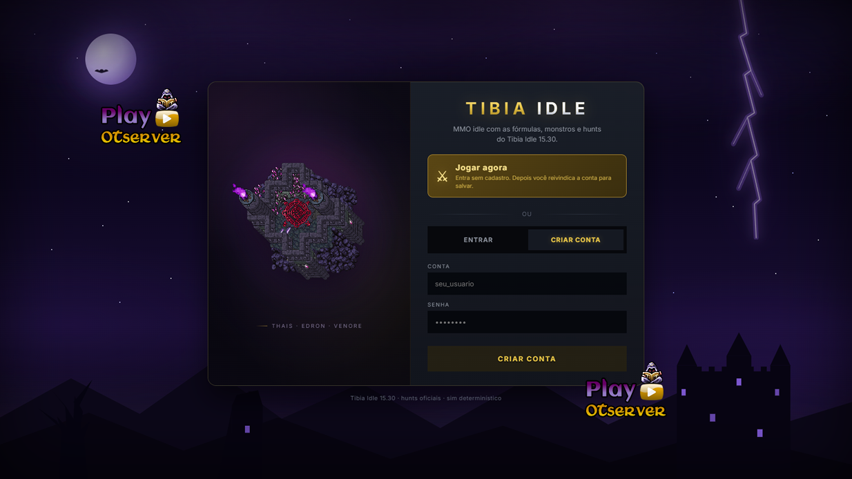Tibia Global IDLE 15.30 (Browser)